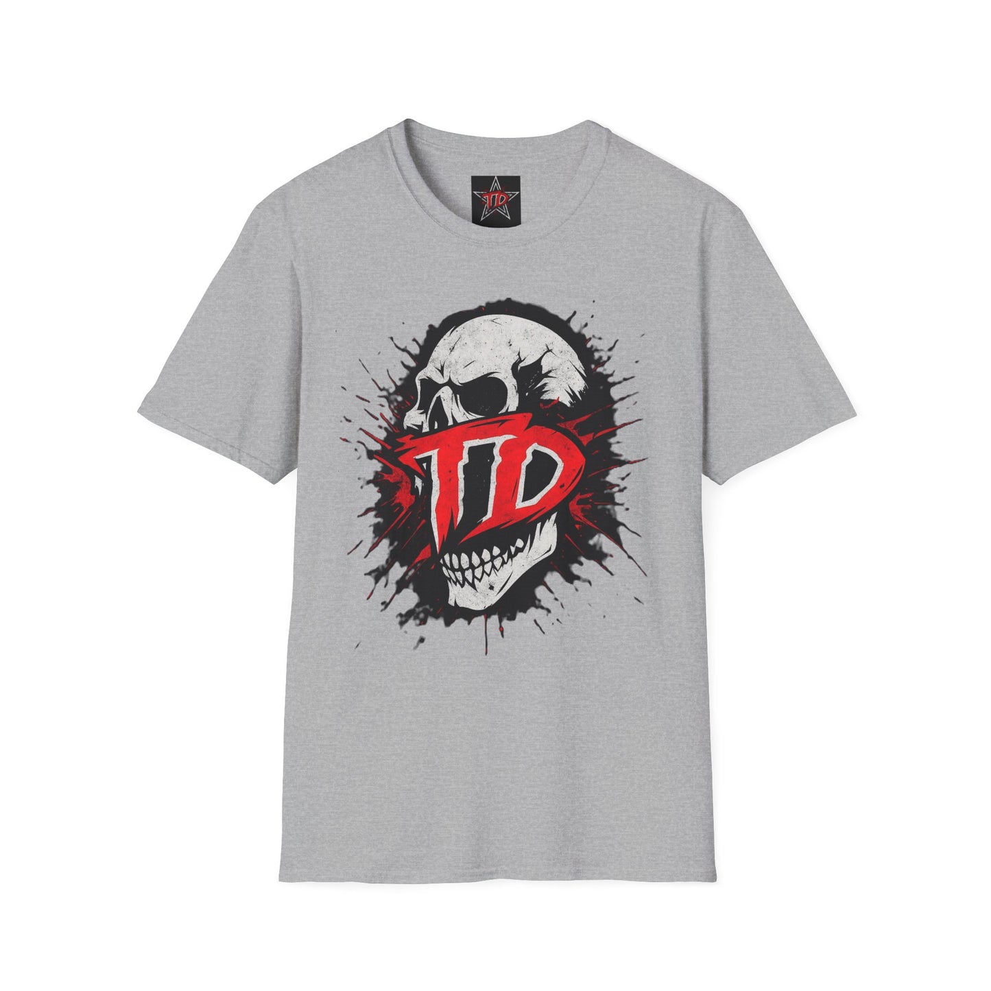 Front Skull Logo Design