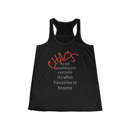 Inspirational Women's Flowy Racerback Tank, Motivational Workout Top, Casual Summer Tee, Gift for Her, Athleisure Wear, Yoga Shirt