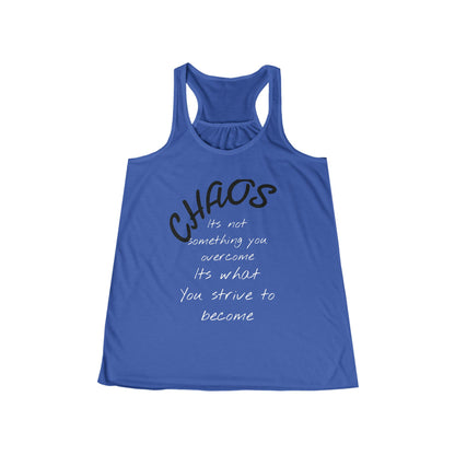 Inspirational Women's Flowy Racerback Tank, Motivational Workout Top, Casual Summer Tee, Gift for Her, Athleisure Wear, Yoga Shirt