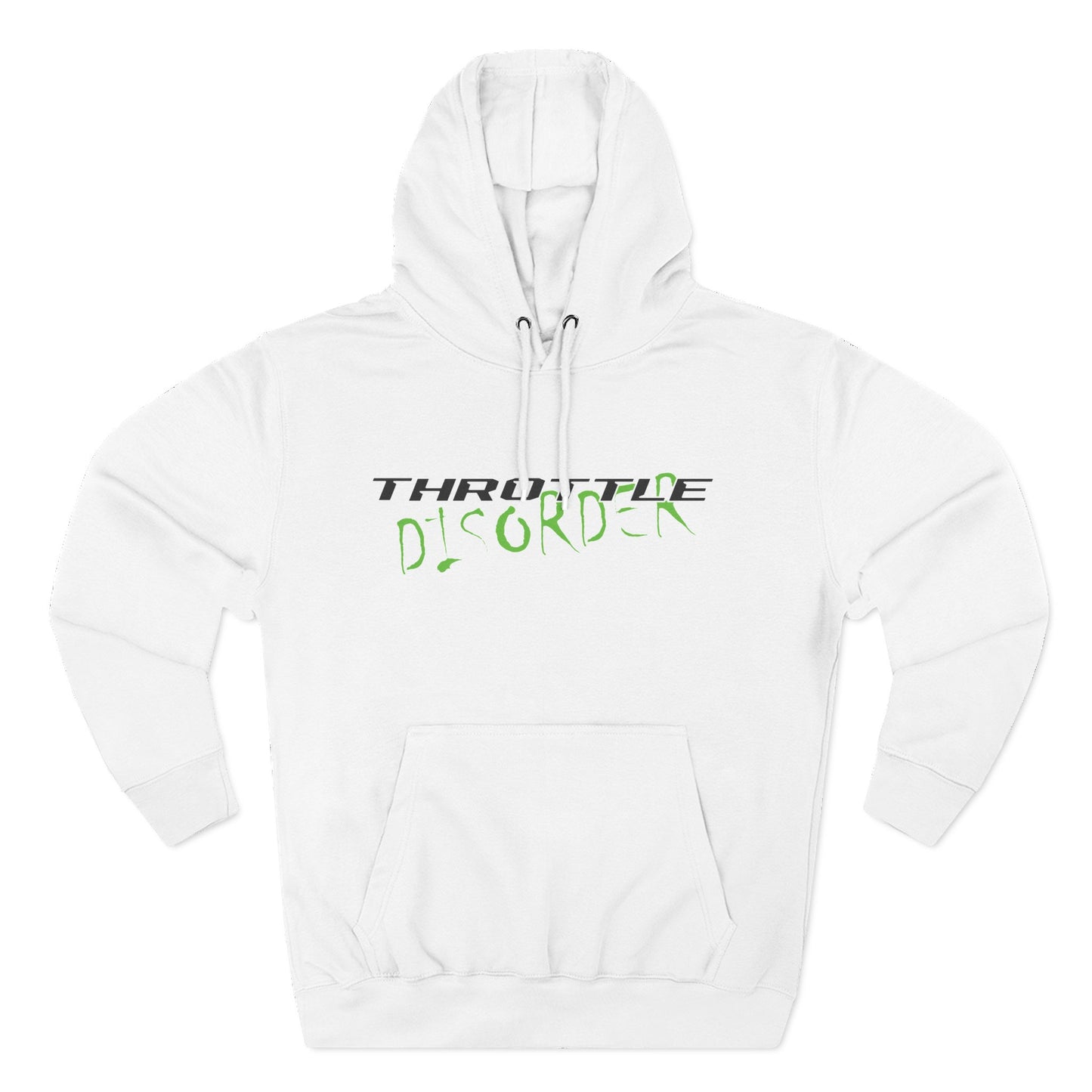 Fleece Hoodie with Front Large Logo