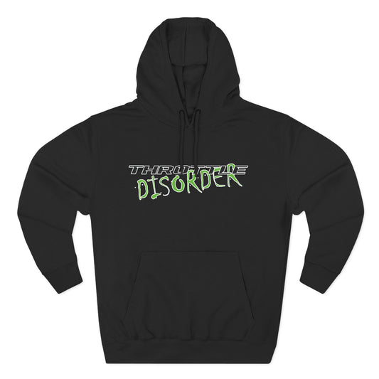 Fleece Hoodie with Front Large Logo